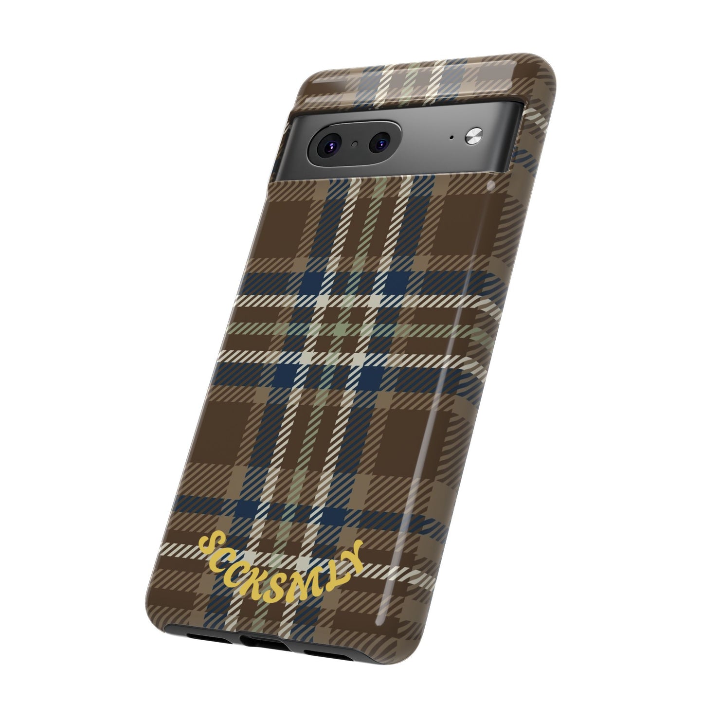 Earth and Sky Plaid Phone Case for Google Pixel