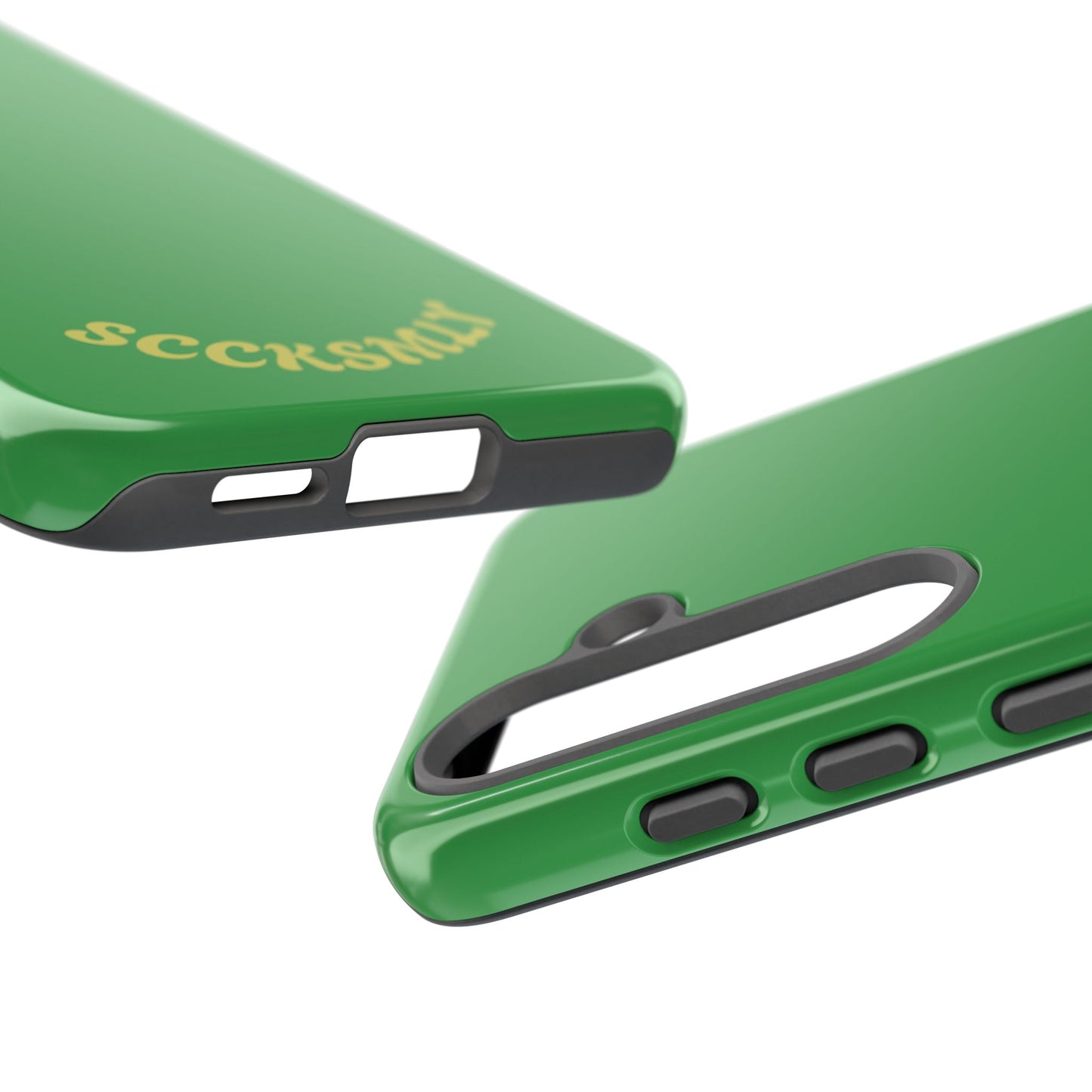 SOLID Green Grin Tough Case for Samsung