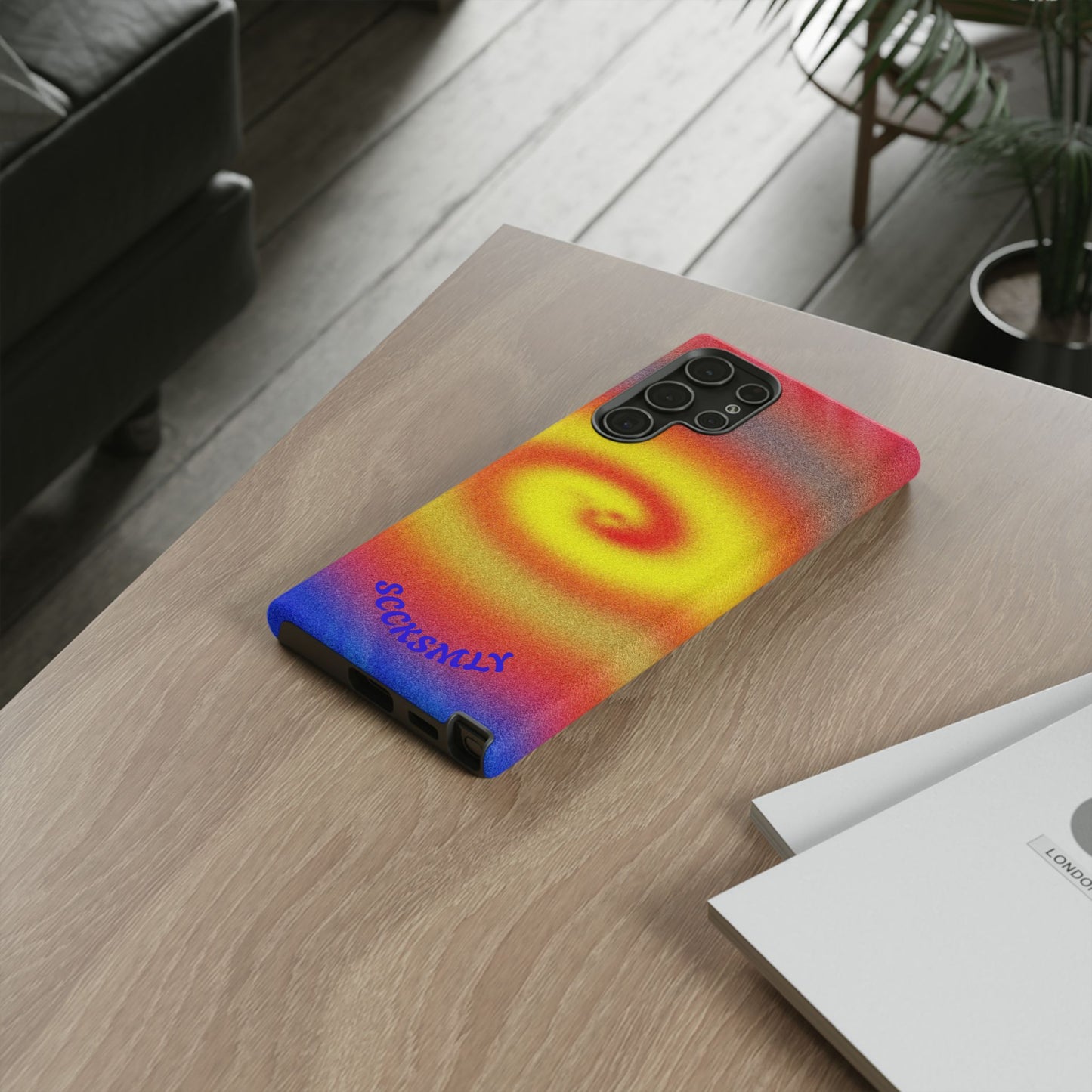 Toxic Spiral Tough Phone Case for Samsung