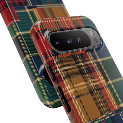 Heritage Hues Patchwork Tough Phone Case for Google Pixel