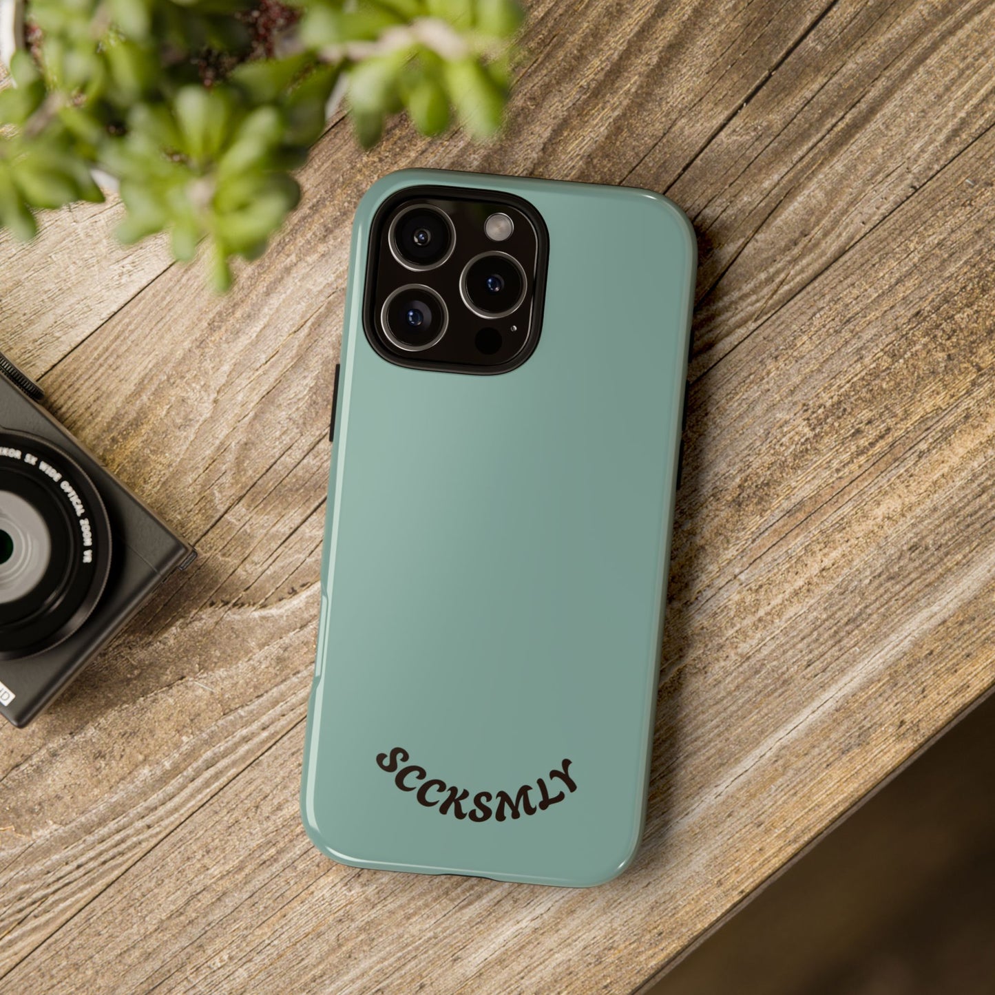 SOLID Fudge Mint Crunch Tough Phone Case for Apple