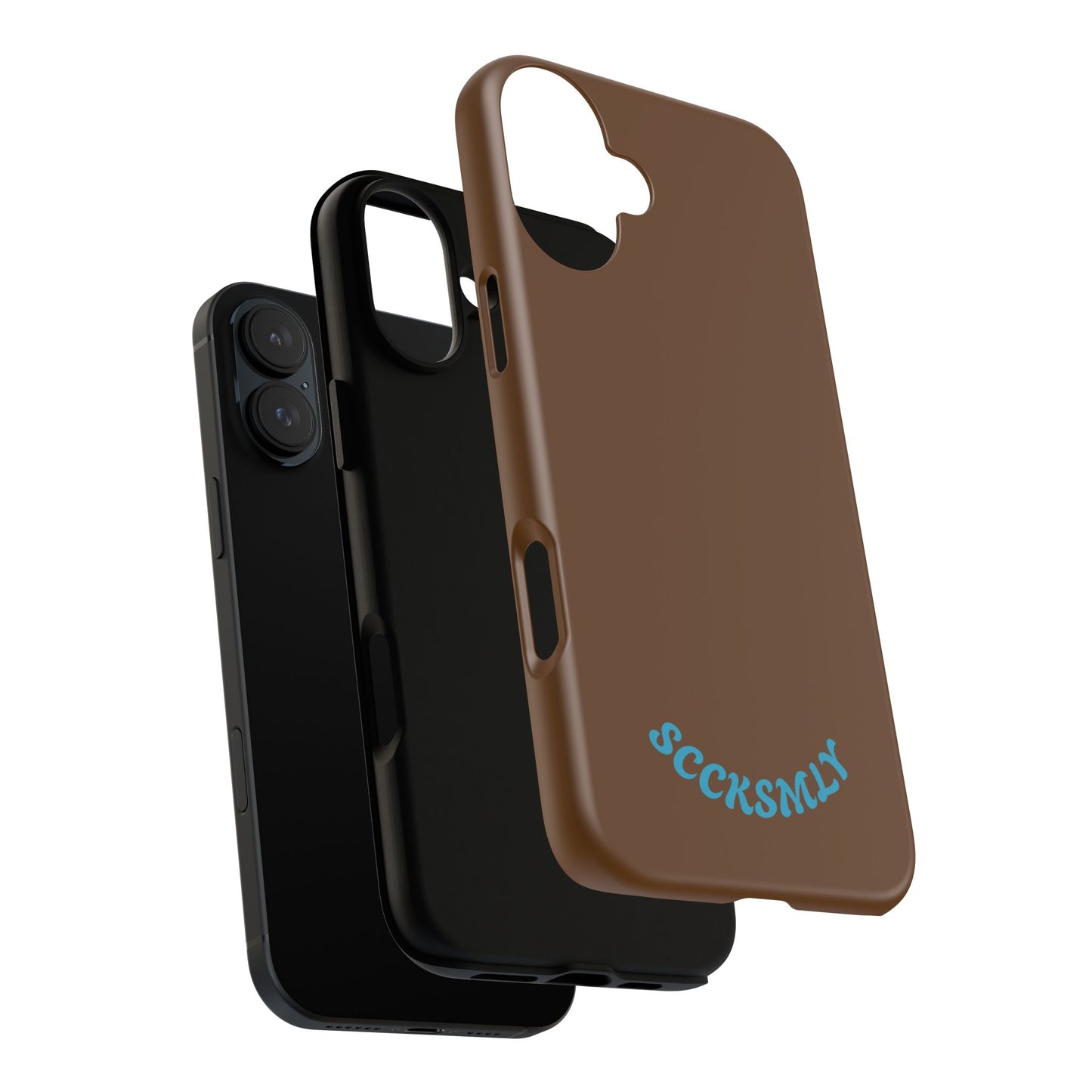 SOLID Chocolate Coco Tough Case for Apple