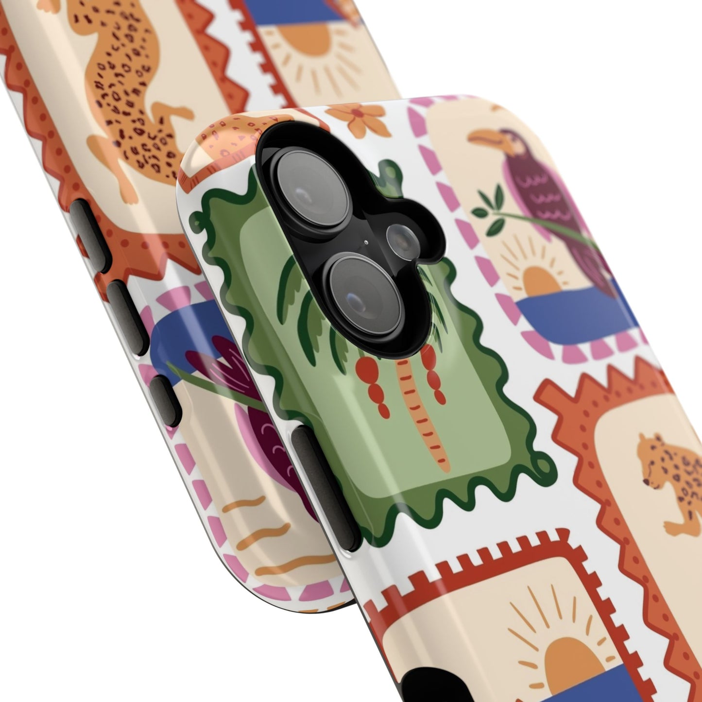 Tropical Print Phone Case for Apple