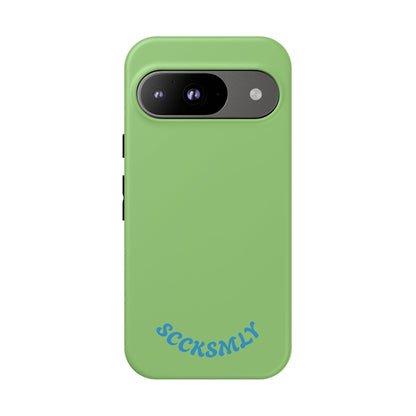 SOLID Sour Lime Tough Case for Google Pixel