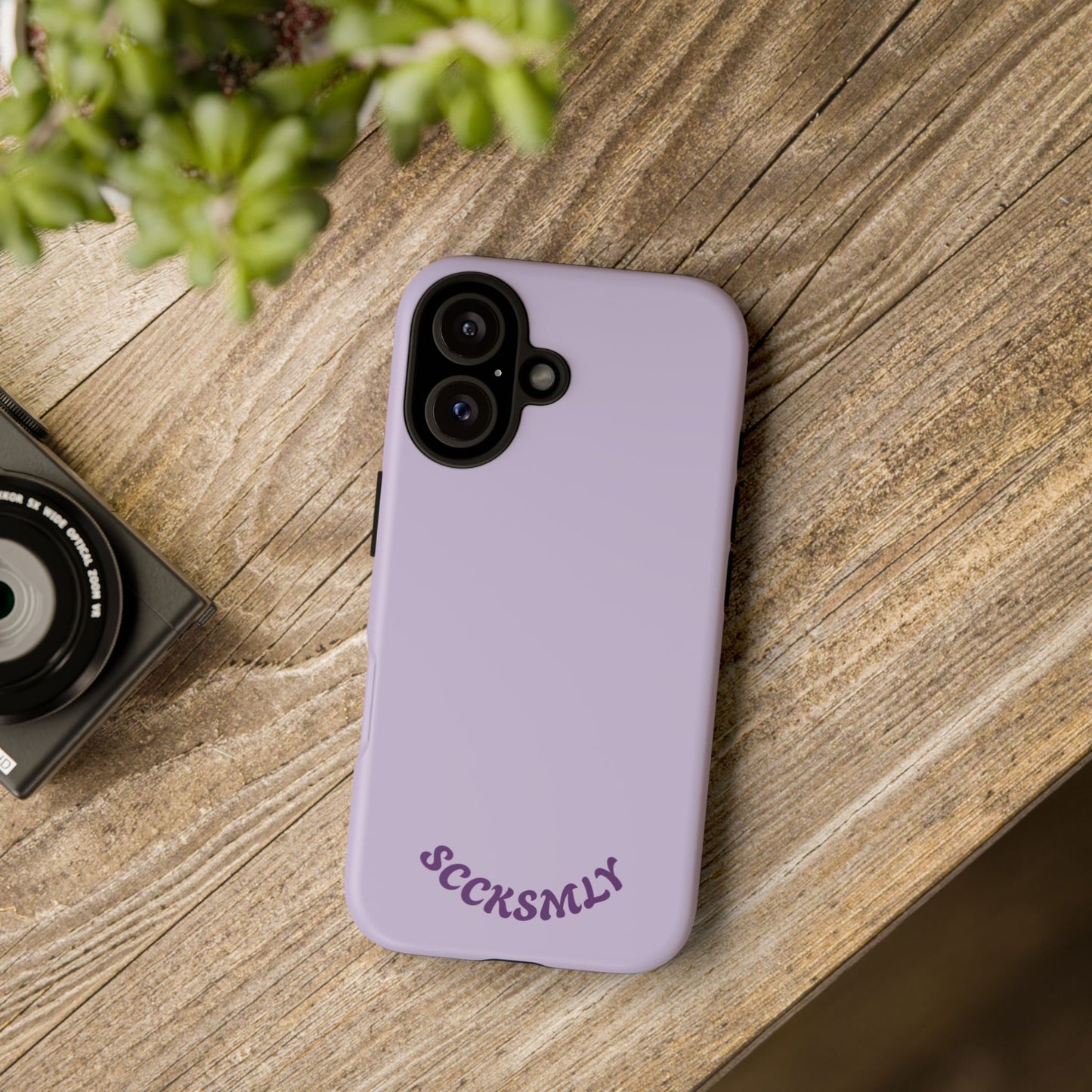 SOLID Morning Lilac Tough Case for Apple