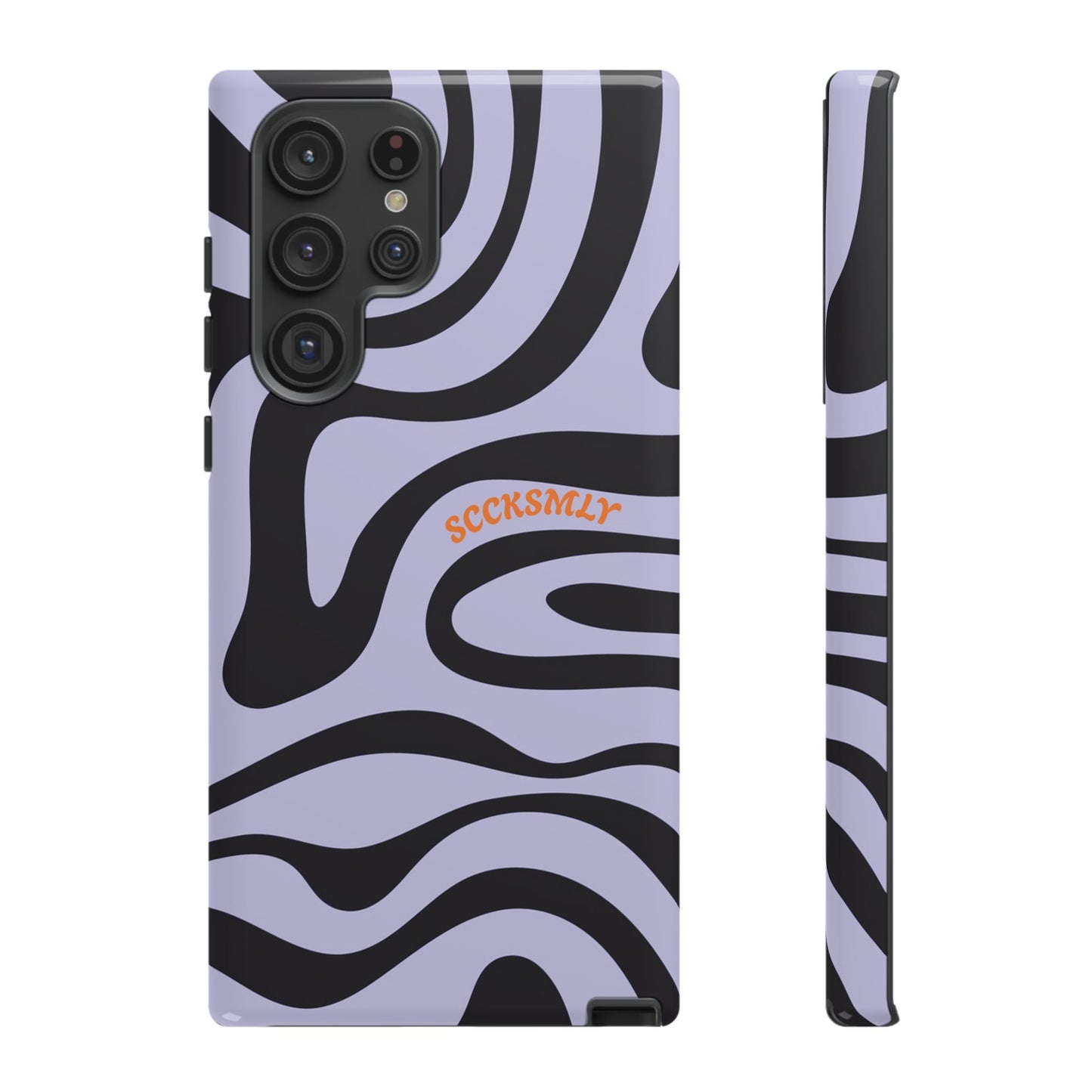 Purple Swirl Phone Case for Samsung