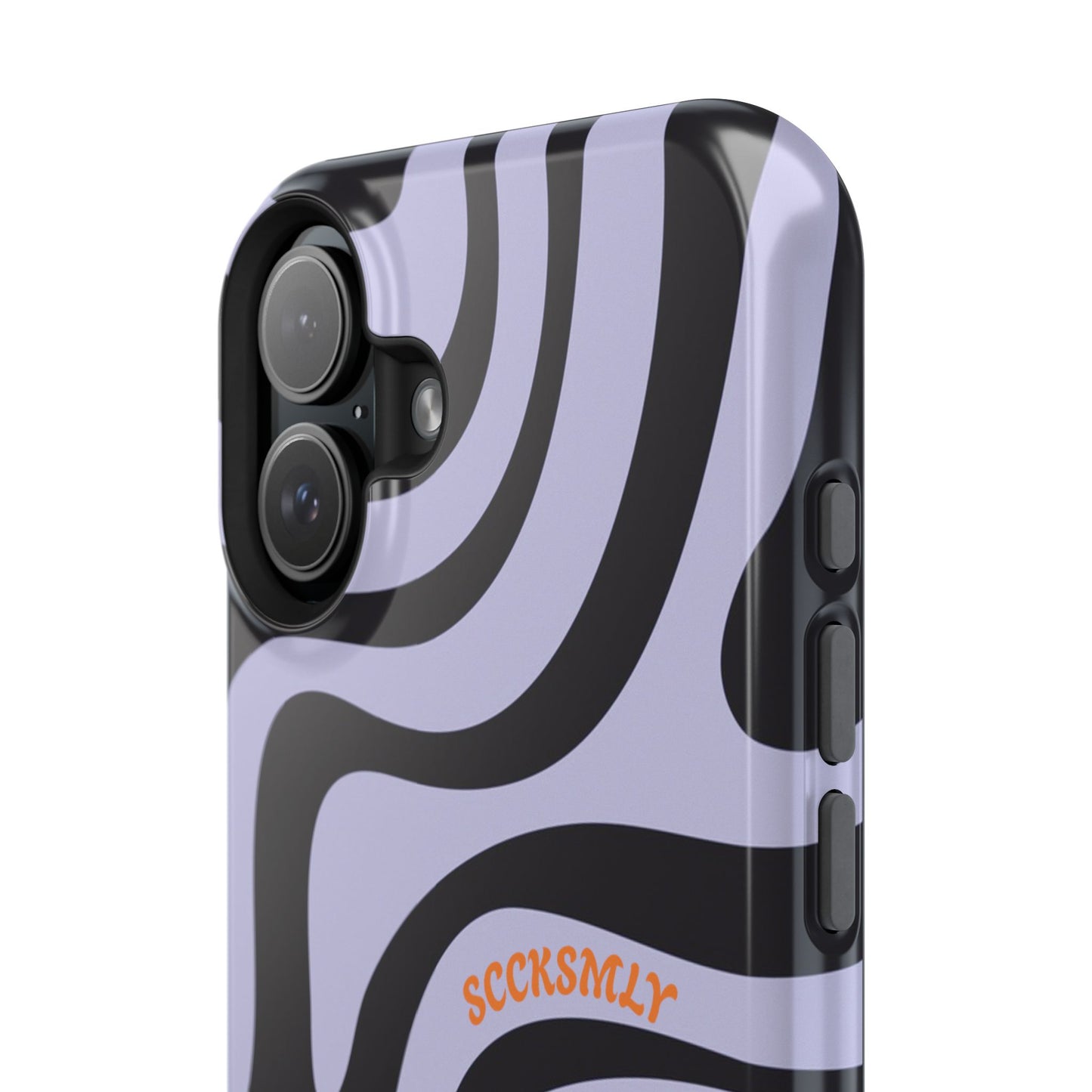 Purple Swirl Phone Case for "IOS or Apple"