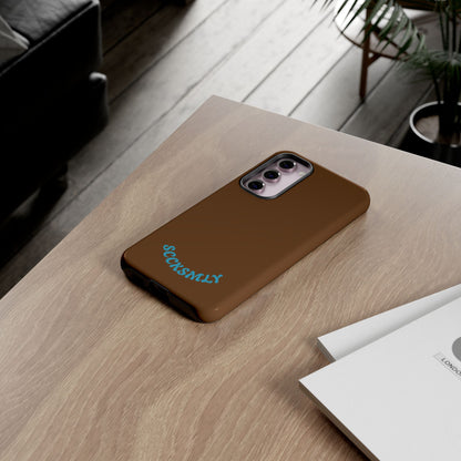 SOLID Chocolate Coco Tough Case for Samsung