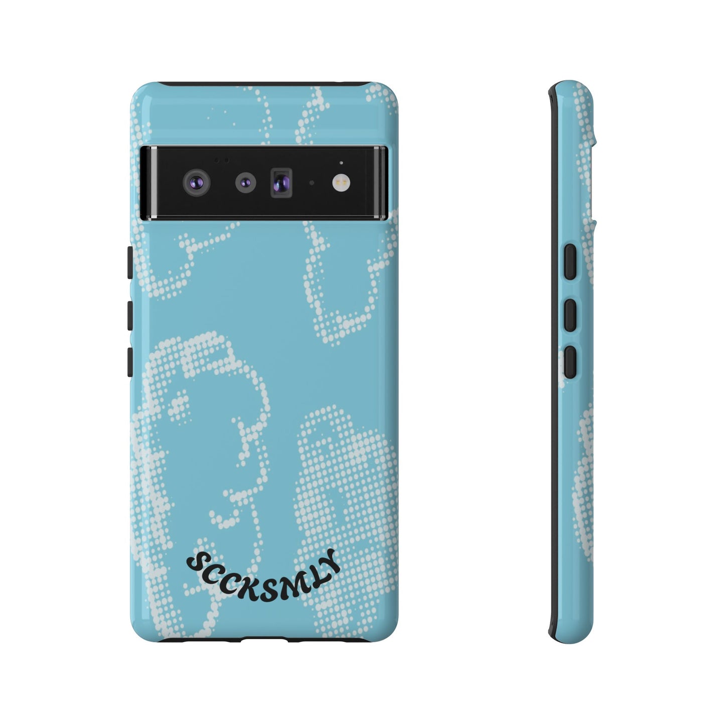 Comic Dot Sky Tough Phone Case for Google Pixel
