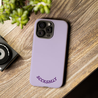 SOLID Morning Lilac Tough Case for Apple
