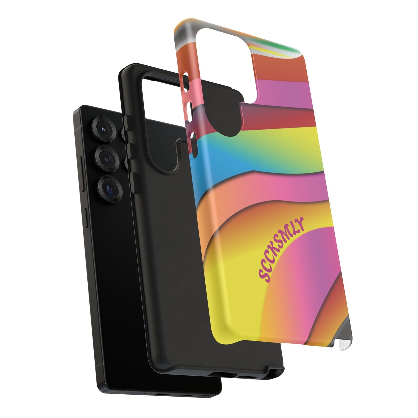 Modern Retro Rainbow Phone Case for Samsung