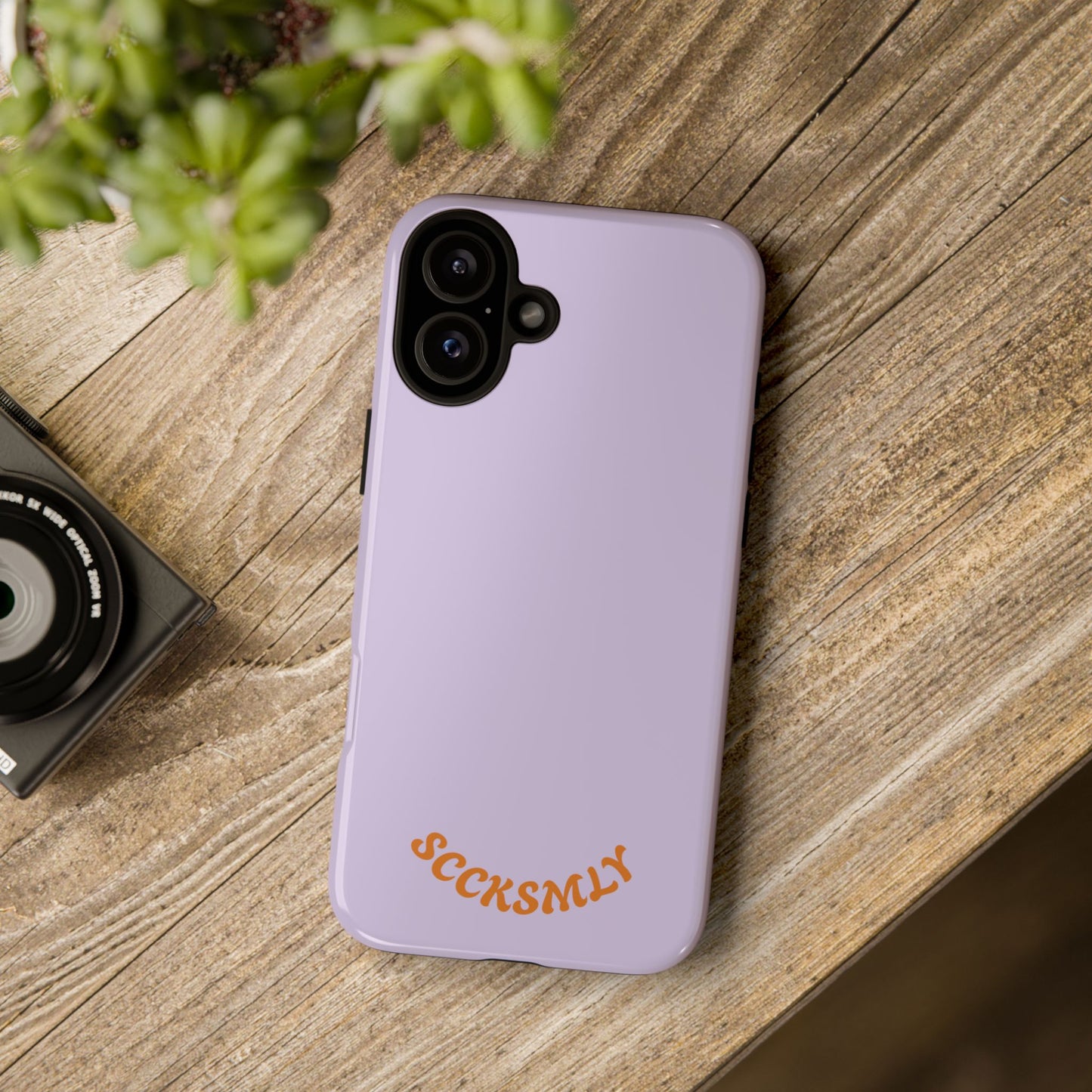 SOLID Lavender Mist Tough Case for Apple