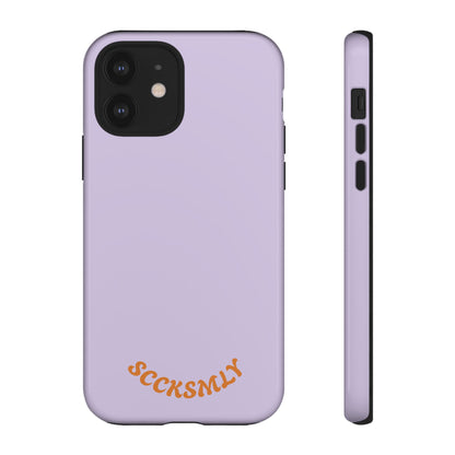 SOLID Lavender Mist Tough Case for Apple