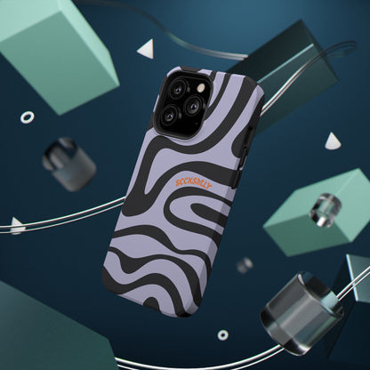 Purple Swirl Phone Case for Apple