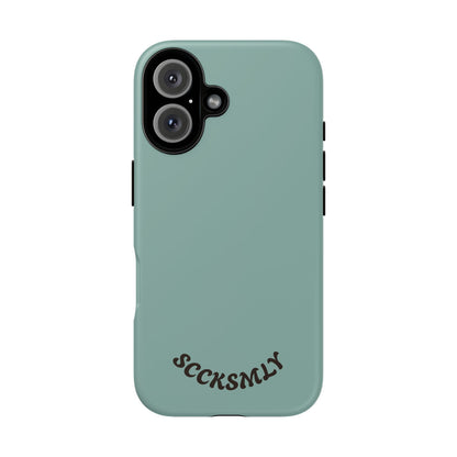 SOLID Fudge Mint Crunch Tough Phone Case for Apple