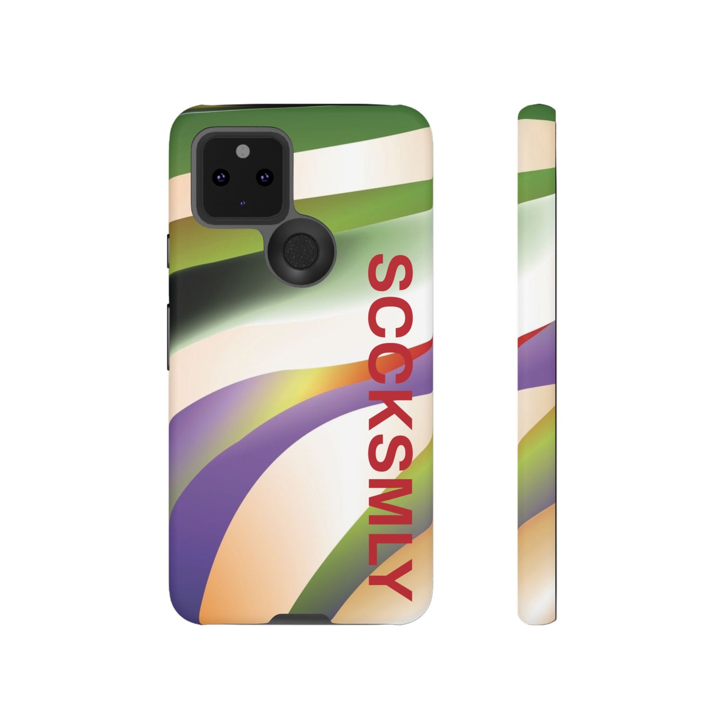 Green Waves Phone Case for Google Pixel