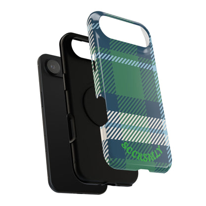 Earth and Sky Plaid Phone Case for Apple