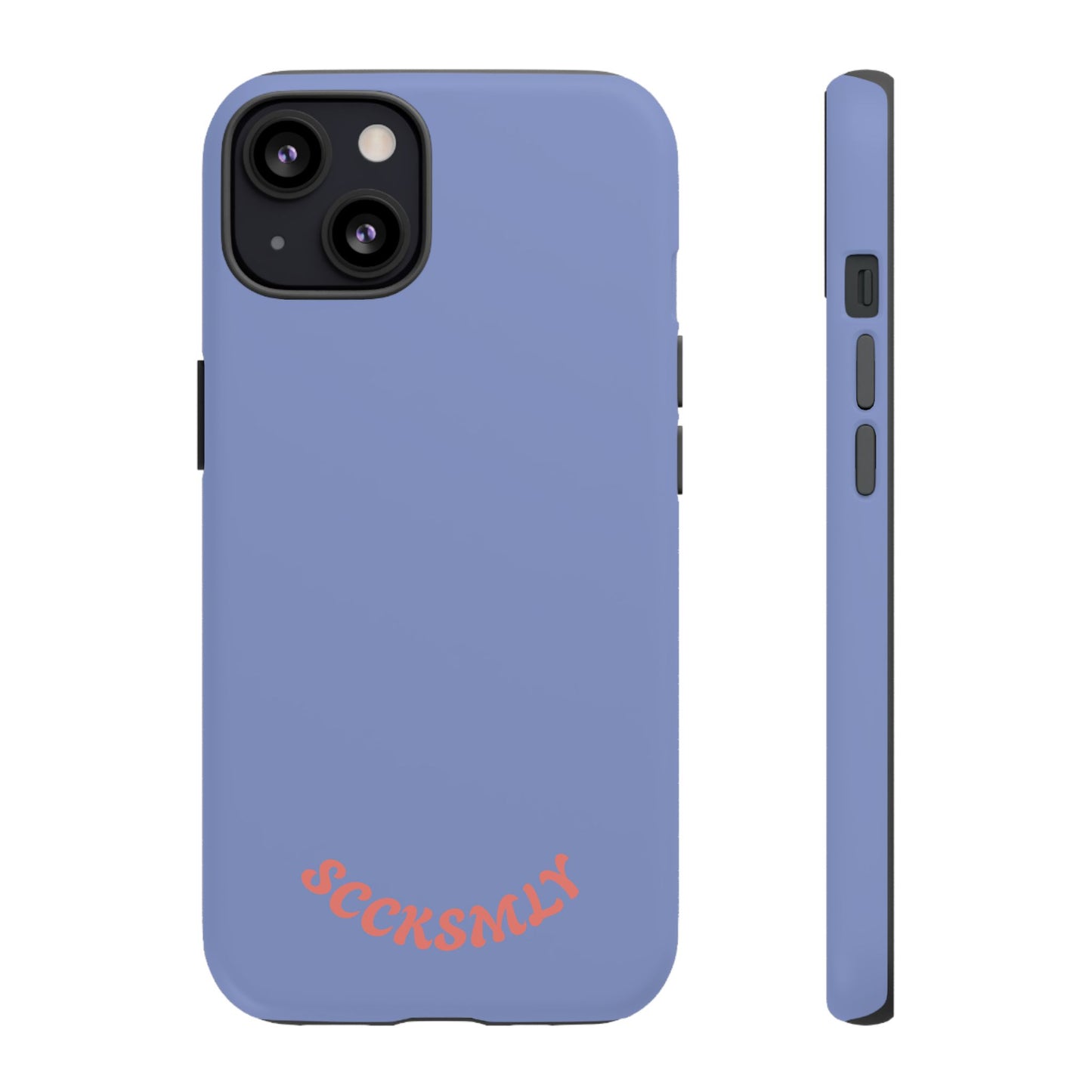 Periwinkle Blue Tough Phone Case for Apple