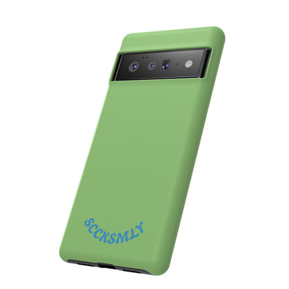SOLID Sour Lime Tough Case for Google Pixel