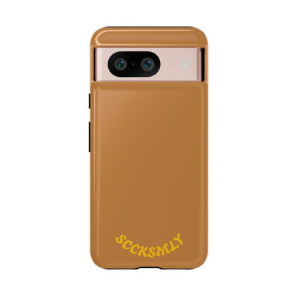 SOLID Spice Caramel Tough Case for Google Pixel