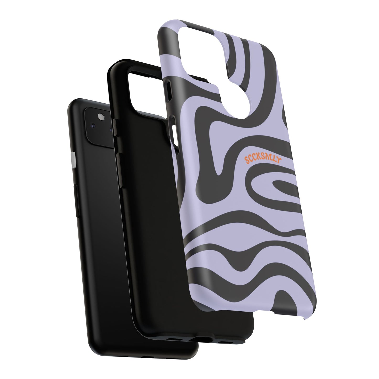 Purple Swirl Phone Case for Google Pixel