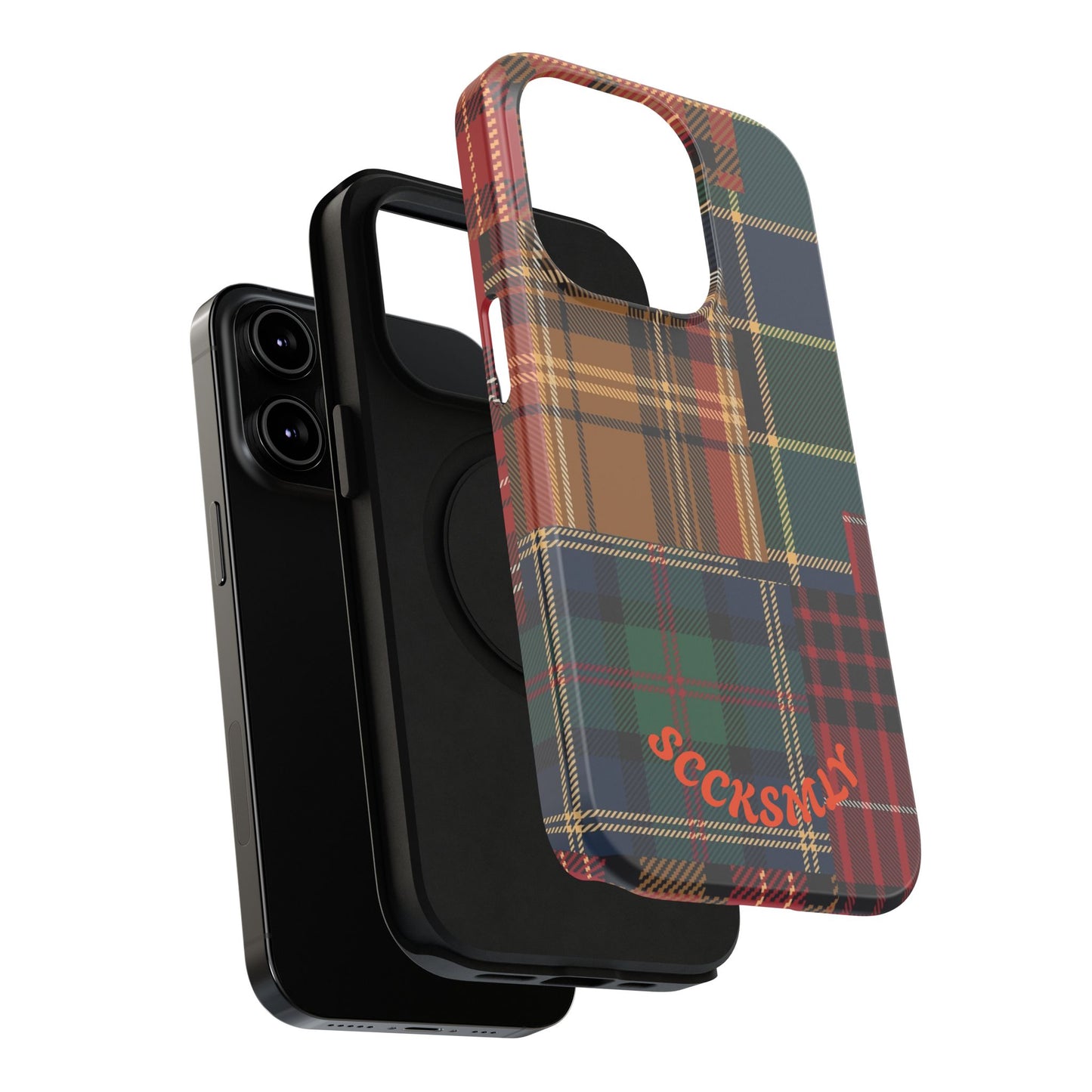 Heritage Hues Patchwork Tough Phone Case for Apple