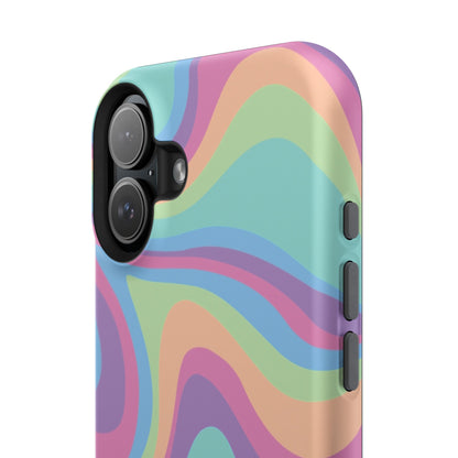 Pastel Swirl Phone Case for Apple