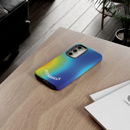 Gradient Heatwave Tough Phone Case for Samsung