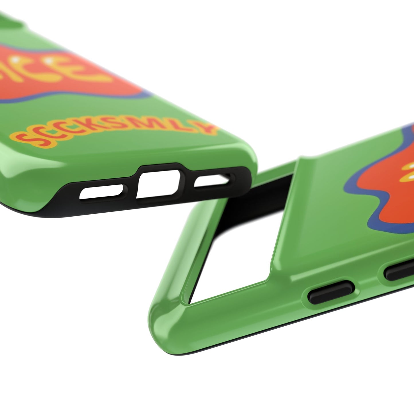 Green "NICE" Tough Phone Case for Google Pixel