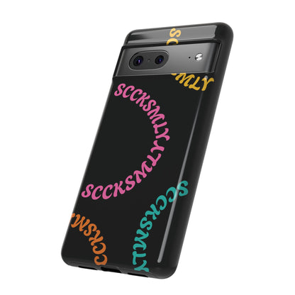 Y2K Wavy Script Tough Case for Google Pixel
