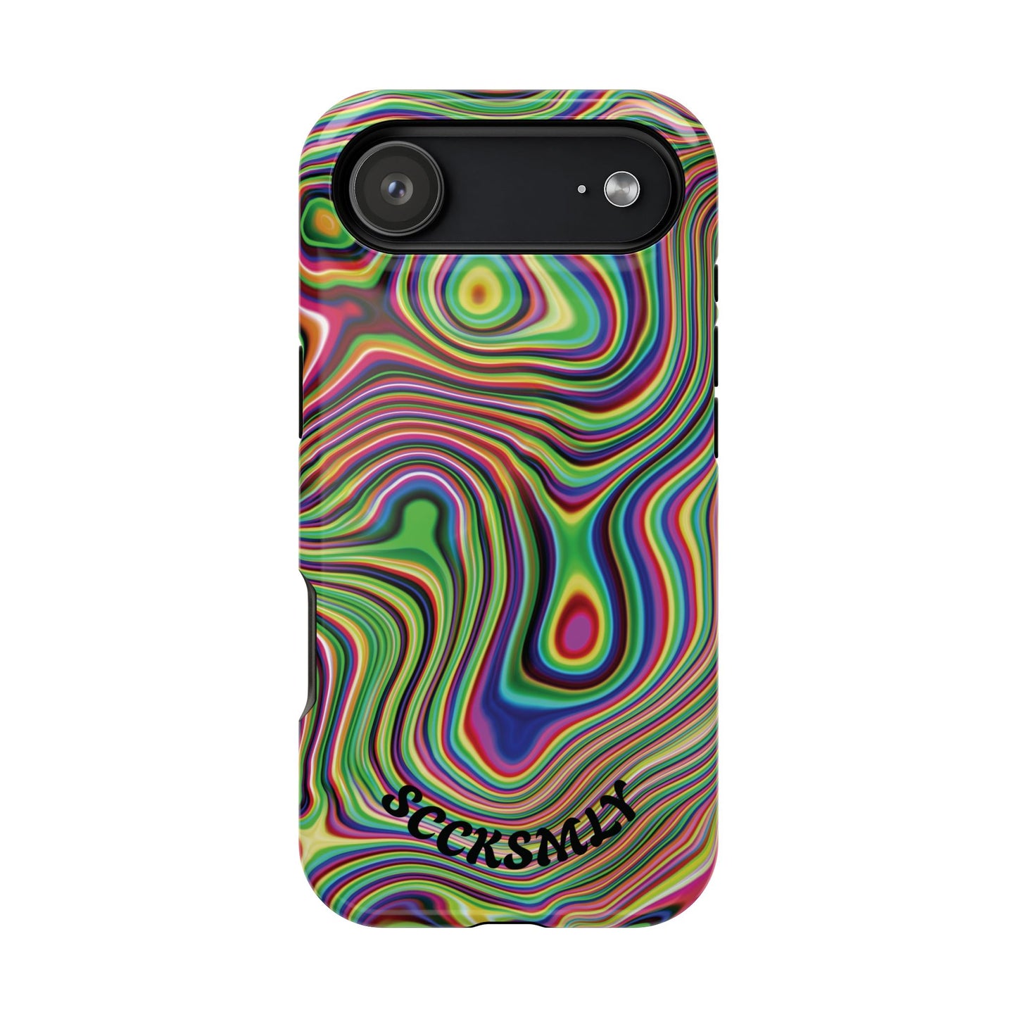 Acid Swirl Phone Case for Apple