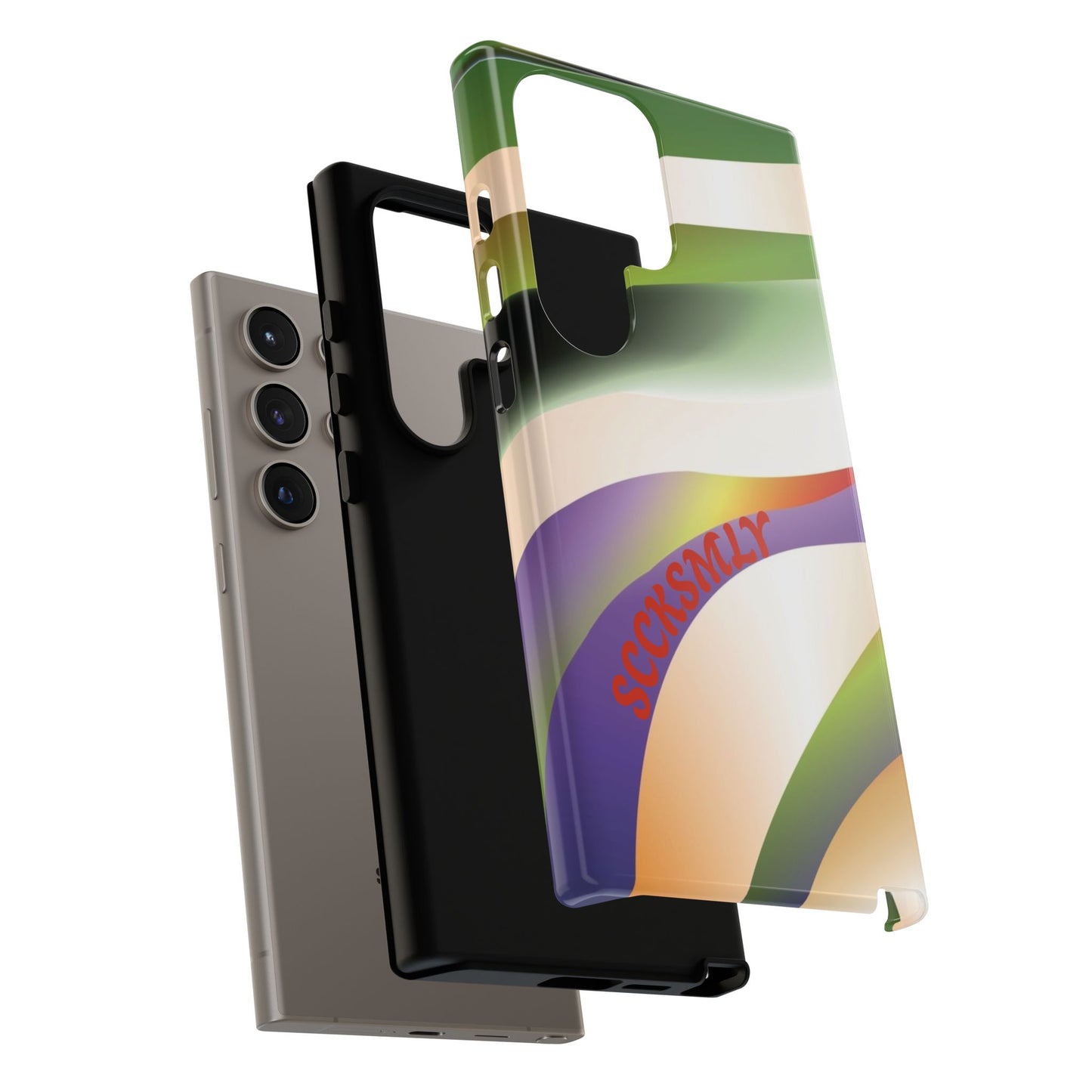 Green Waves Phone Case for Samsung