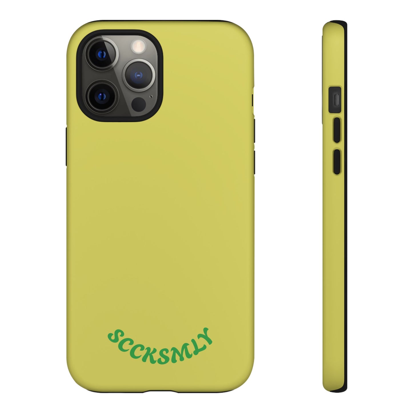 SOLID Lemon Pop Tough Case for Apple