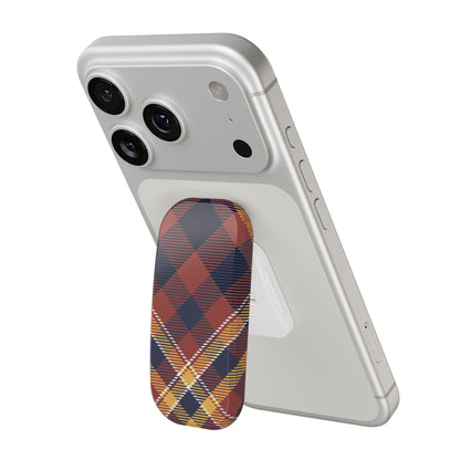 Clickit Harvest Tartan Phone Stand