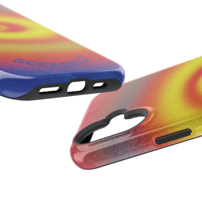 Toxic Spiral Tough Phone Case for Apple