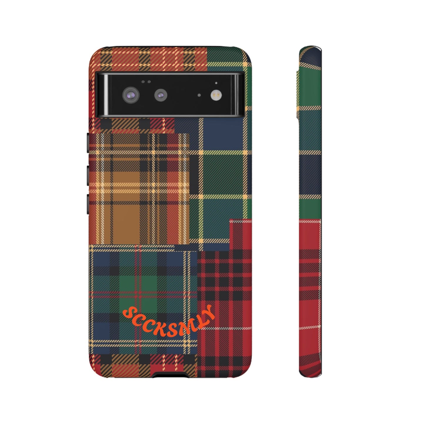 Heritage Hues Patchwork Tough Phone Case for Google Pixel
