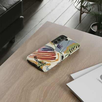Botanical Strokes Palette Tough Phone Case for Samsung