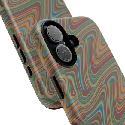 Earthly Waves Tough Phone Case for Apple