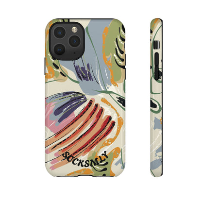 Botanical Strokes Palette Tough Phone Case for Apple