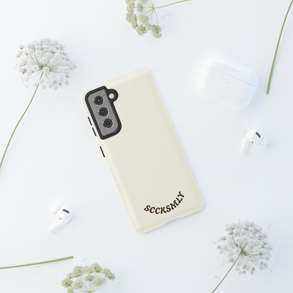 Cream Milk Chocolate Tough Phone Case for Samsung