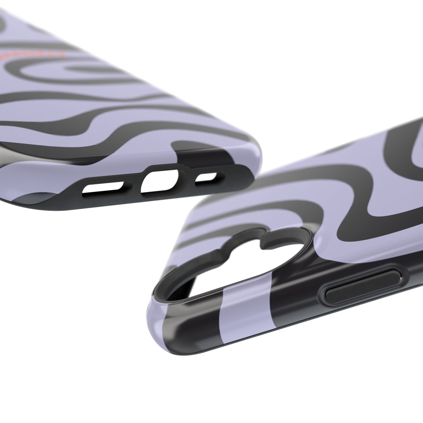 Purple Swirl Phone Case for "IOS or Apple"