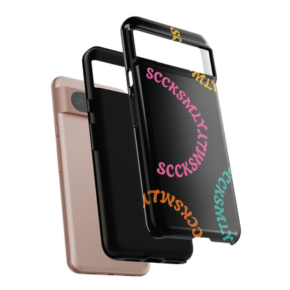 Y2K Wavy Script Tough Case for Google Pixel