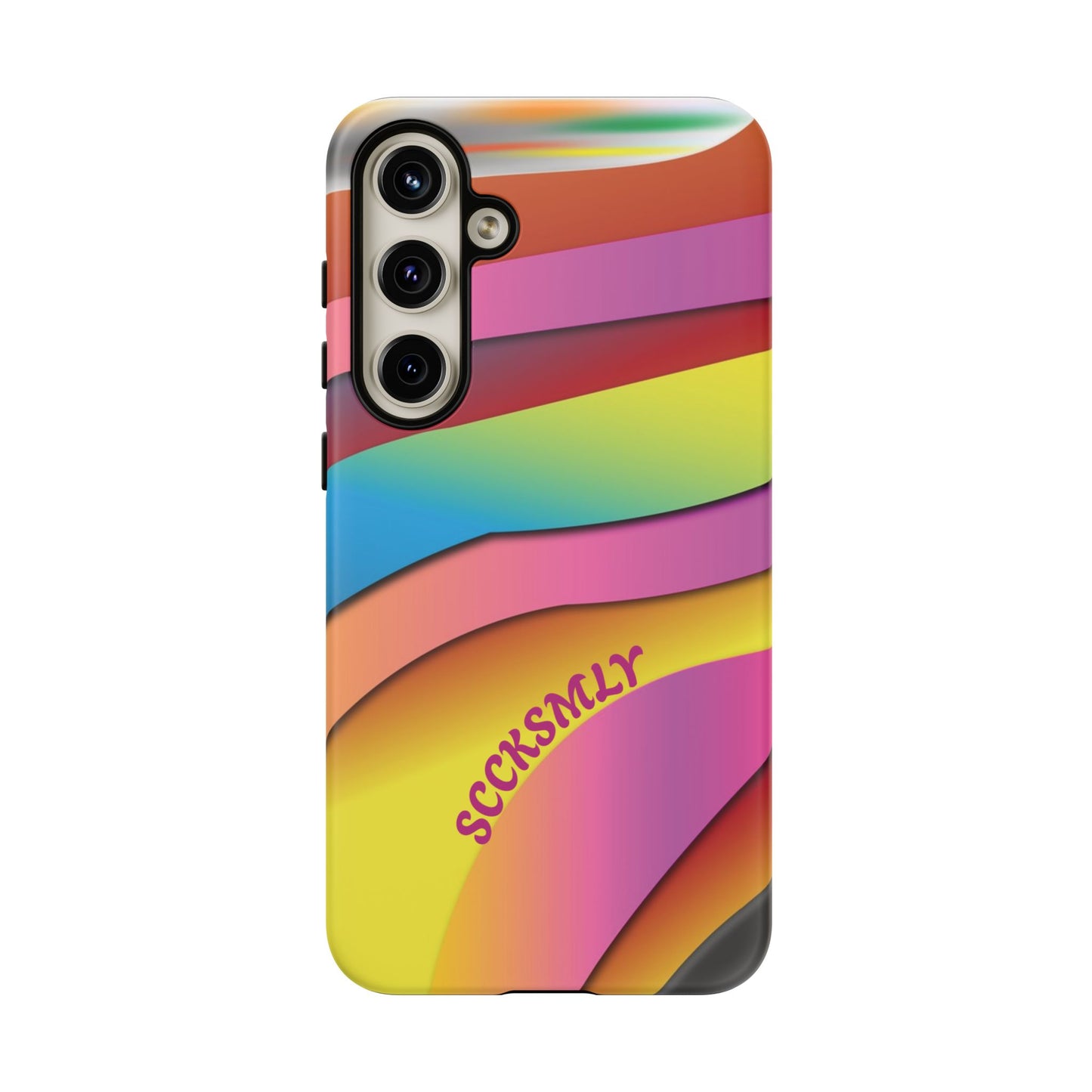 Modern Retro Rainbow Phone Case for Samsung