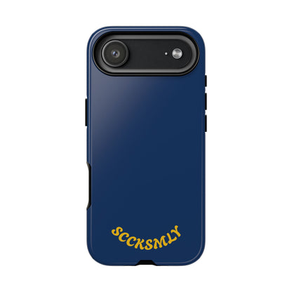 SOLID Cobalt Haze Tough Case for Apple