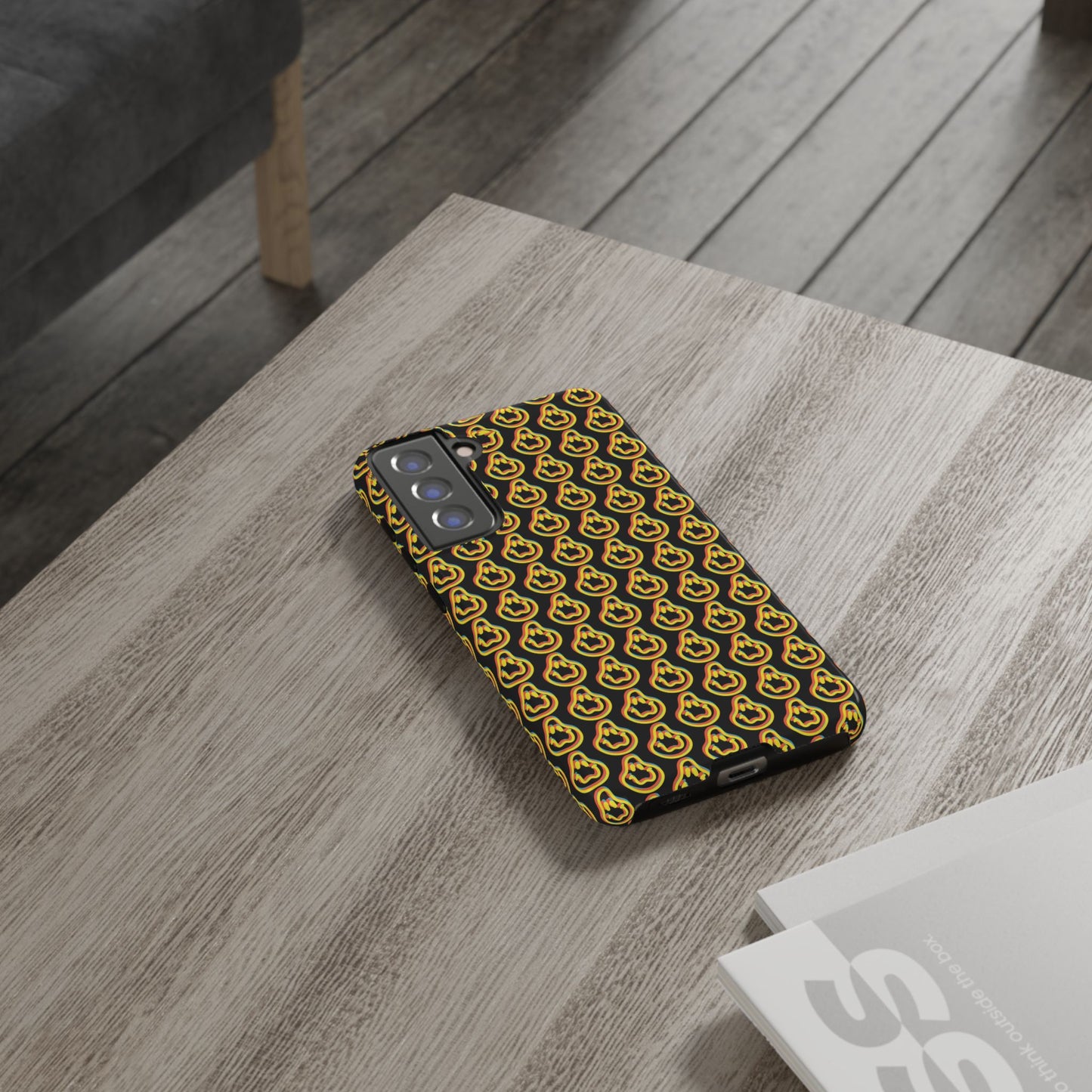Solid SCCKSMLY Tough Phone Case for Samsung