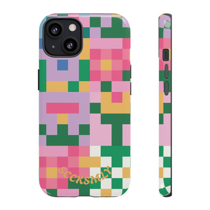 Pixel Garden Tough Phone Case for Apple