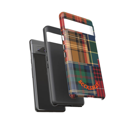 Heritage Hues Patchwork Tough Phone Case for Google Pixel
