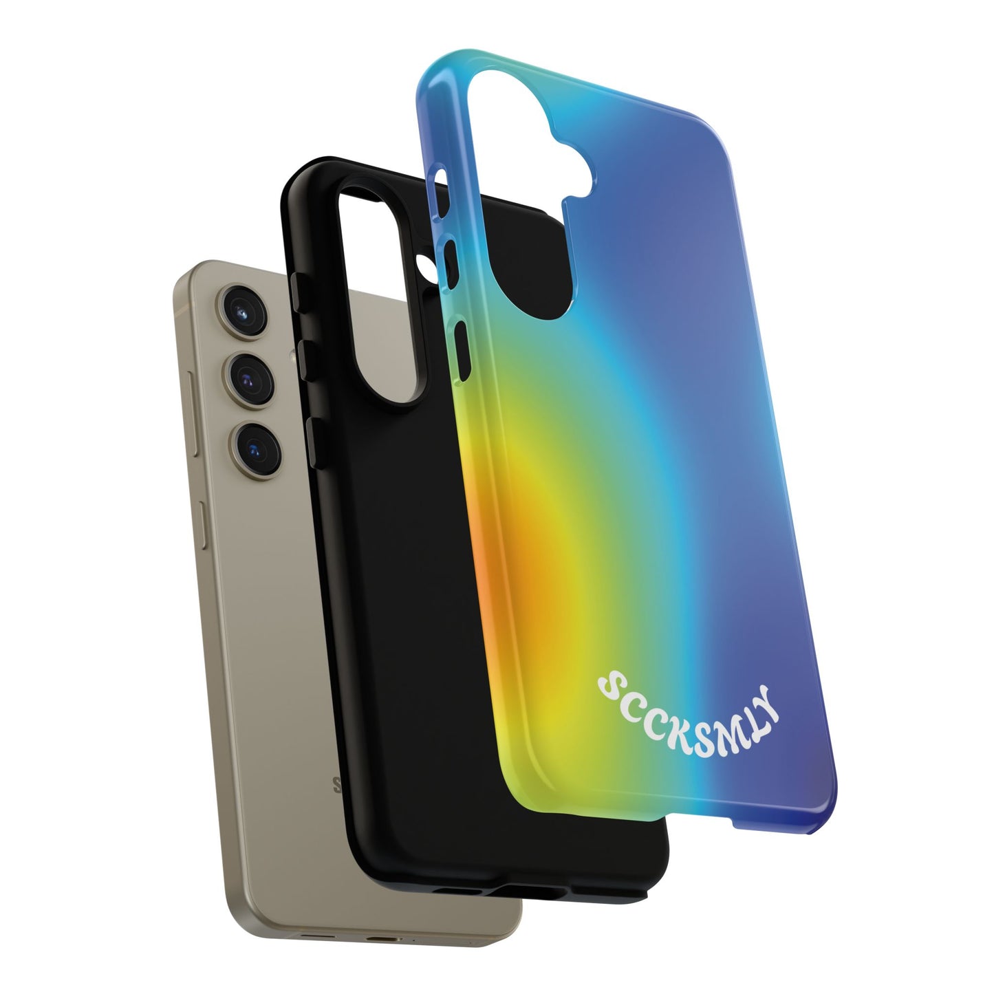 Gradient Heatwave Tough Phone Case for Samsung
