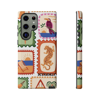 Tropical Print Phone Case for Samsung