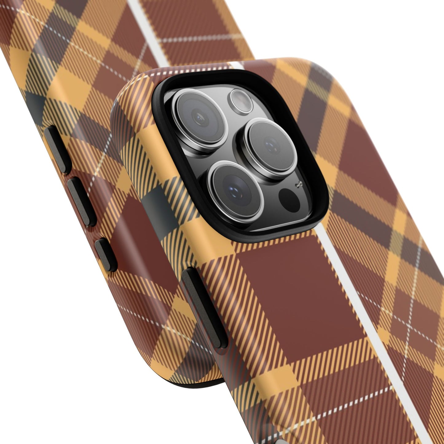 Autumn Plaid Phone Case for Apple